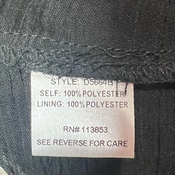 Black Sugarlips Ruched Mini Dress Size Small - Picture 8 of 11